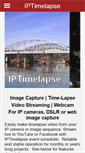 Mobile Screenshot of iptimelapse.com