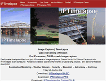 Tablet Screenshot of iptimelapse.com